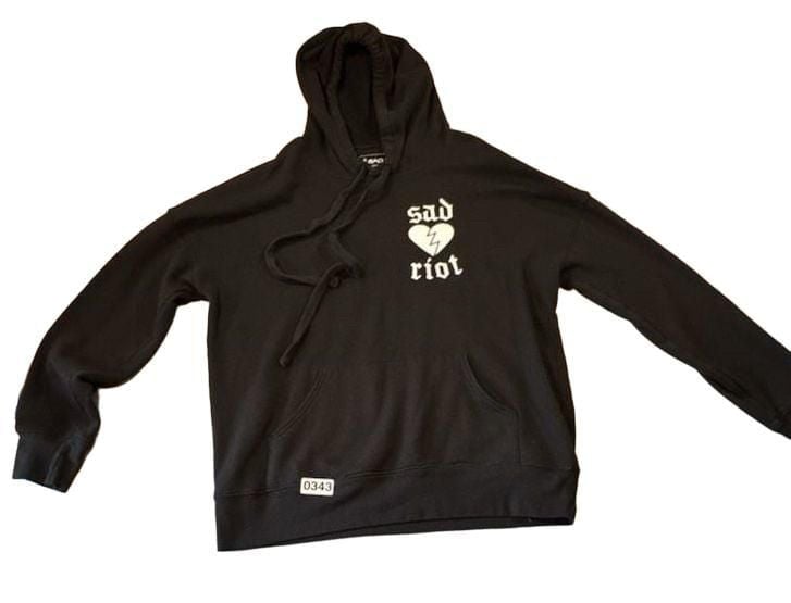 Sad Riot 'Deliver Us' Graphic Pullover Hoodie 2