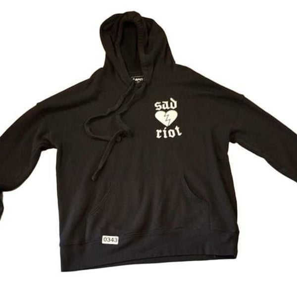 Sad Riot 'Deliver Us' Graphic Pullover Hoodie