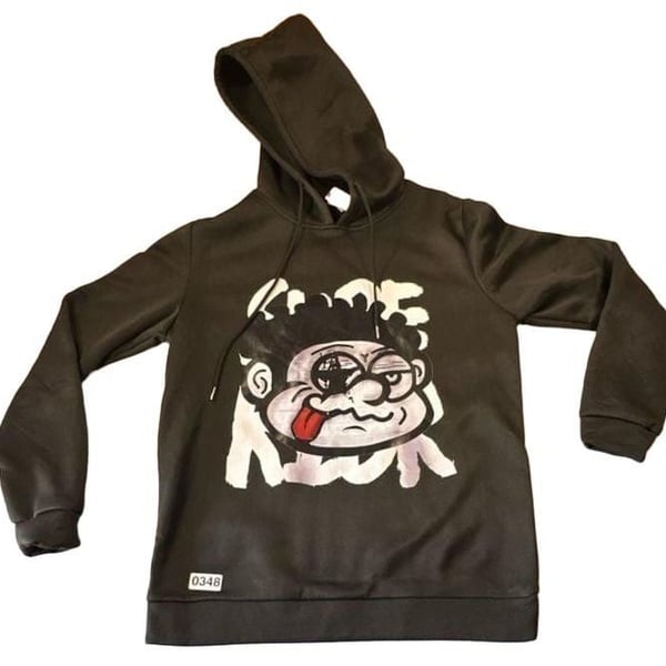Superior Society Graphic Print Pullover Hoodie