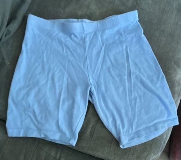 Wonder Nation Kids Blue Cotton Spandex Bike Shorts Size XL 14-16 2