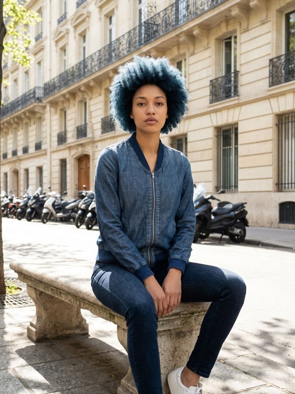 AG Jacket - Vertex Denim Bomber 2