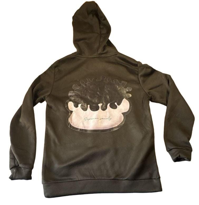 Superior Society Graphic Print Pullover Hoodie 6