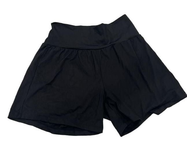 SoftlyZero™ Airy Super High Waisted 2-in-1 InstantCool Shorts Black Large Long 2