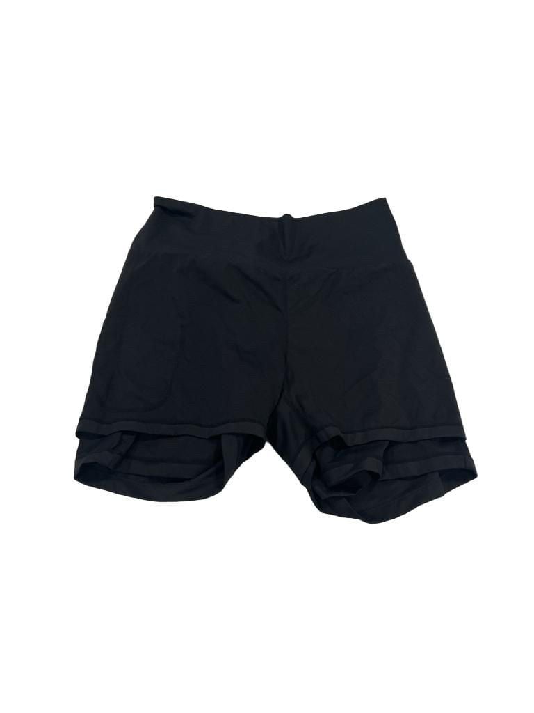 SoftlyZero™ Airy Super High Waisted 2-in-1 InstantCool Shorts Black Large Long 7