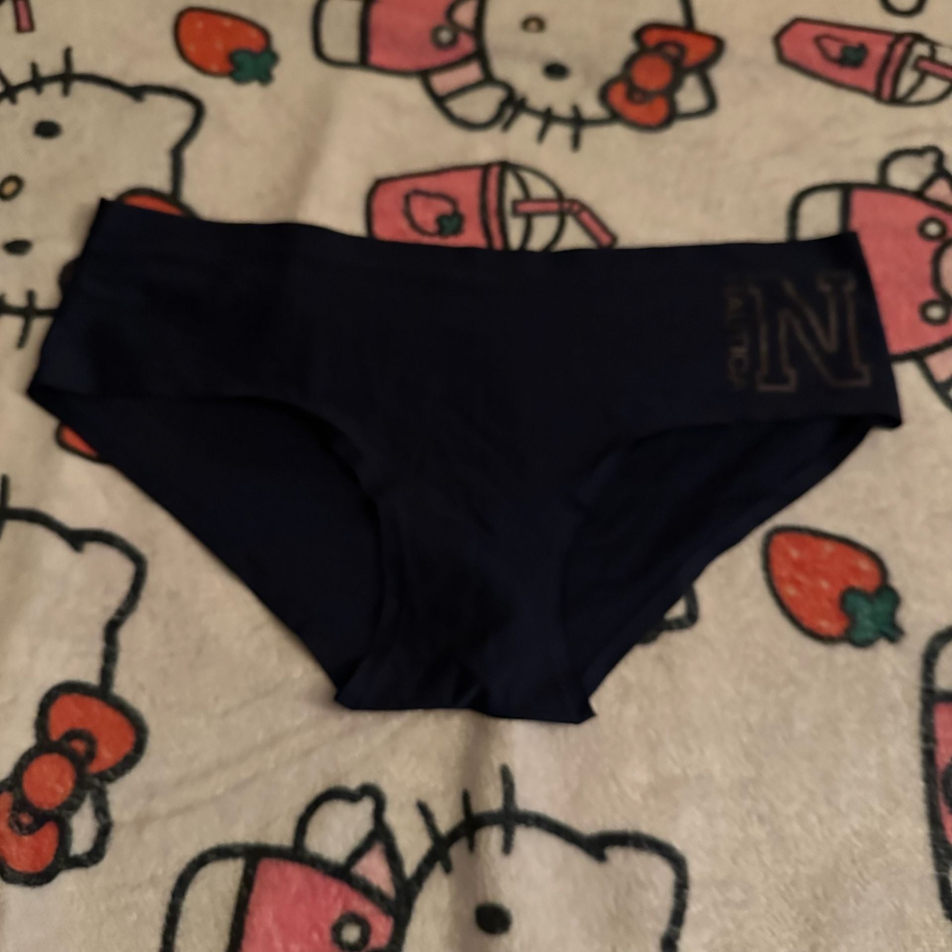 Nautica Women's Solid No-Show Brief Underwear 2-Pack Red and Navy Blue 3