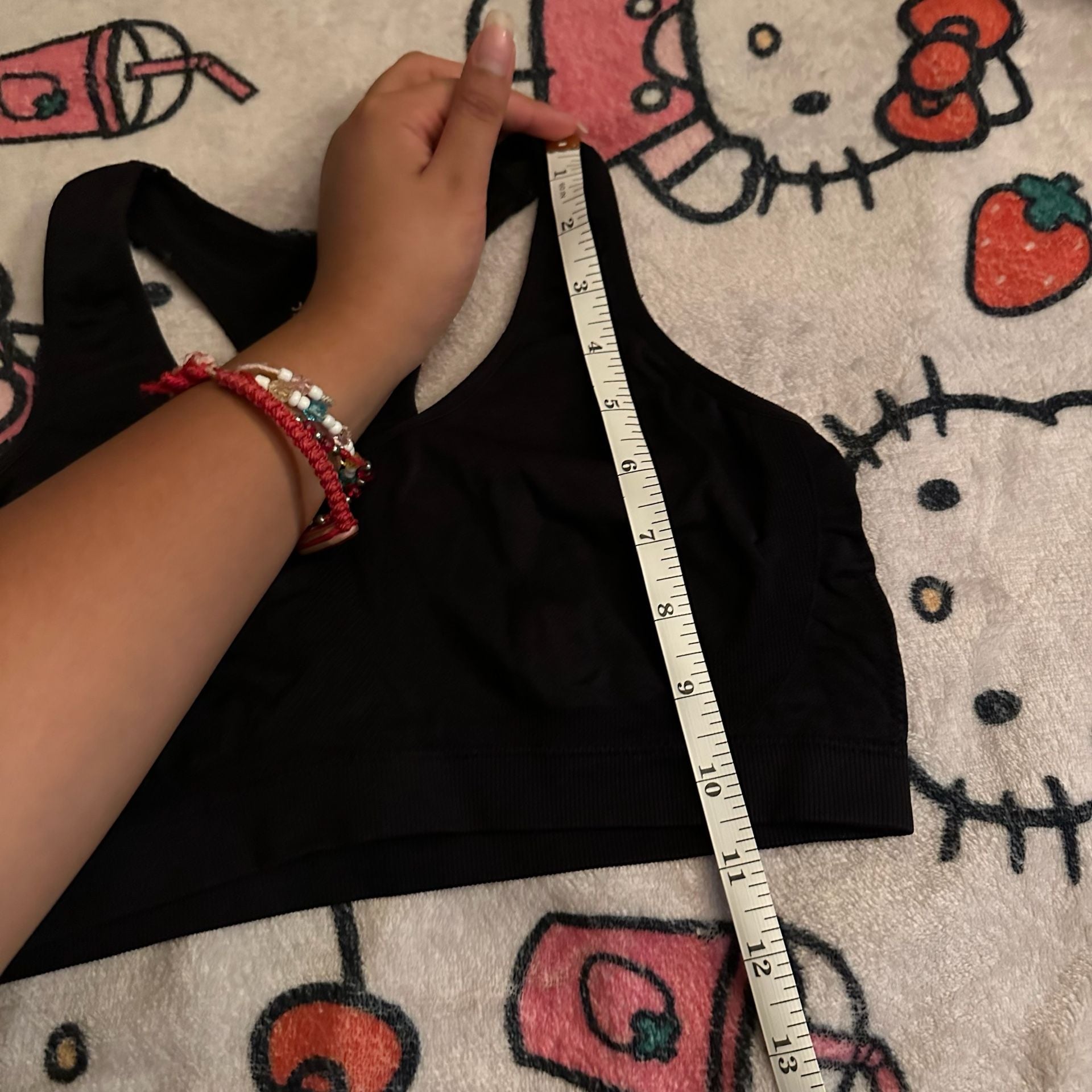 Jockey Black Seamless Racerback Sports Bra 5