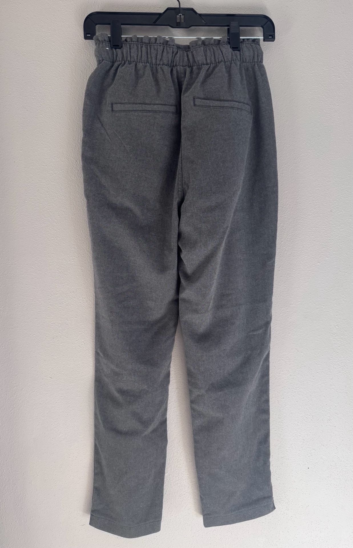 Abercrombie & Fitch Paperbag Waist Drawstring Straight Leg Pants size XS 4