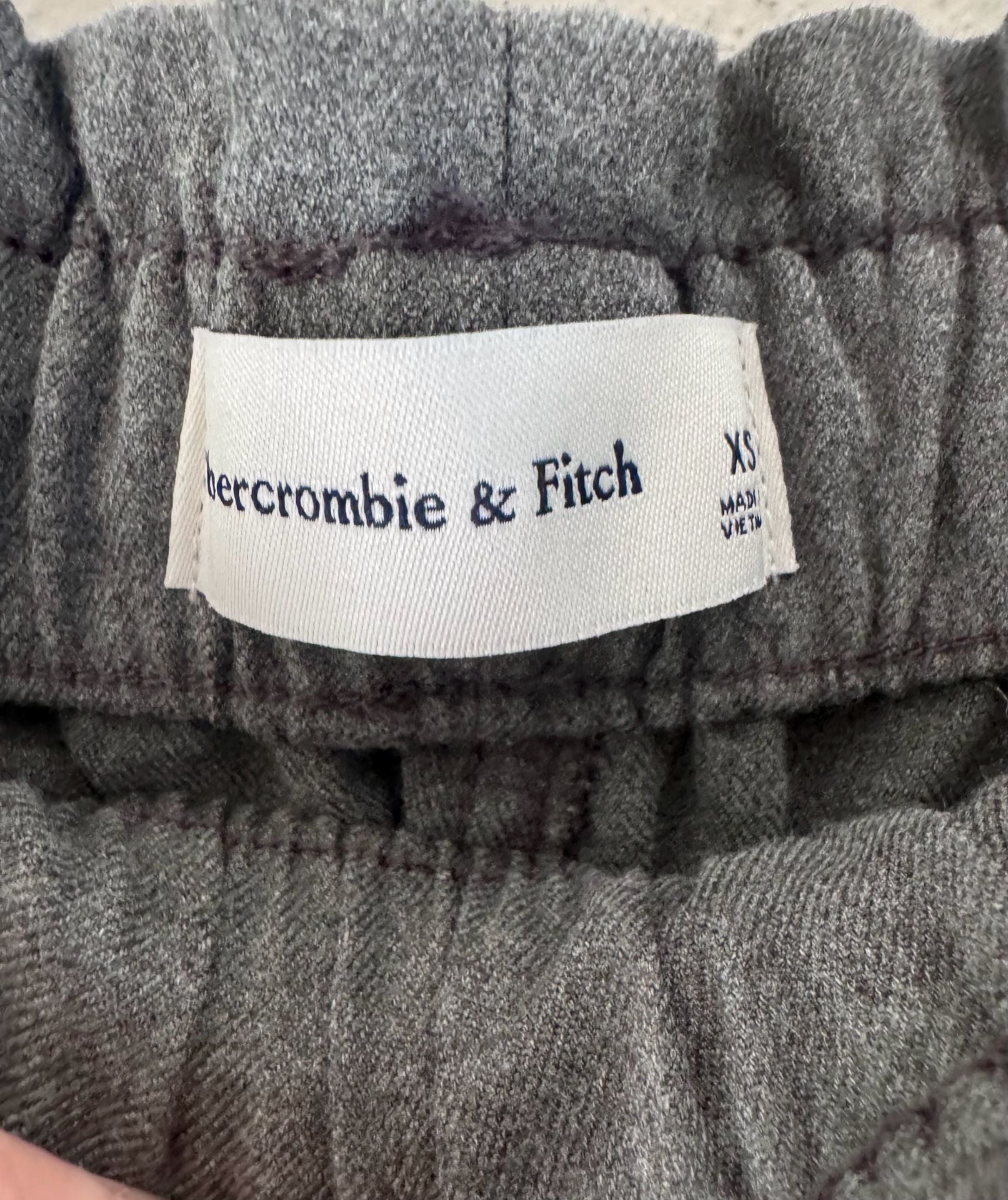 Abercrombie & Fitch Paperbag Waist Drawstring Straight Leg Pants size XS 5
