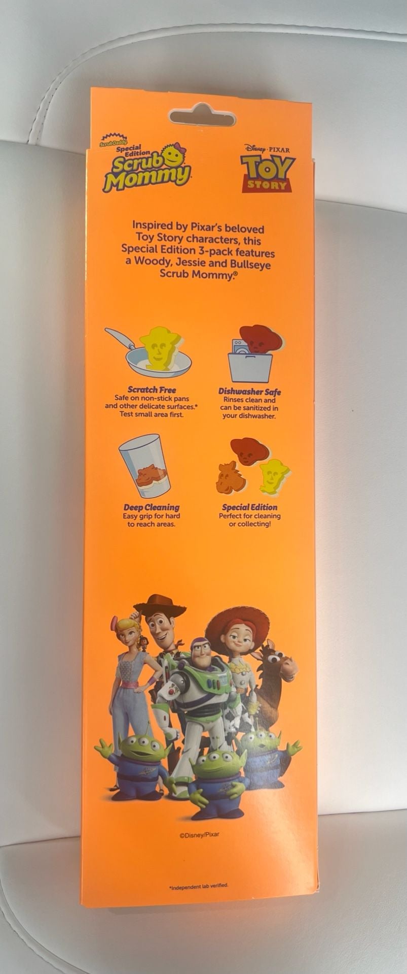 NWT Limited Edition Toy Story Scrub Mommy 3pack. Jessie, Woody and Bullseye 2
