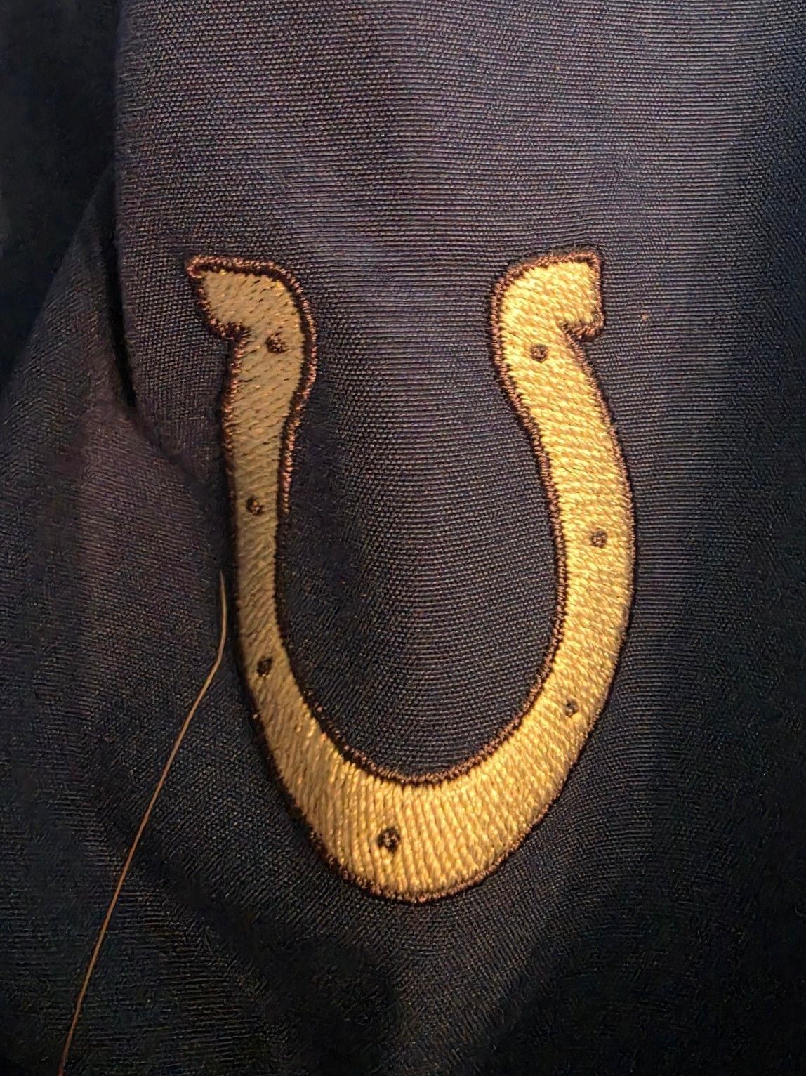 Vintage NFL Indianapolis Colts Team Apparel V-Neck Windbreaker Pullover Jacket Size XL 6