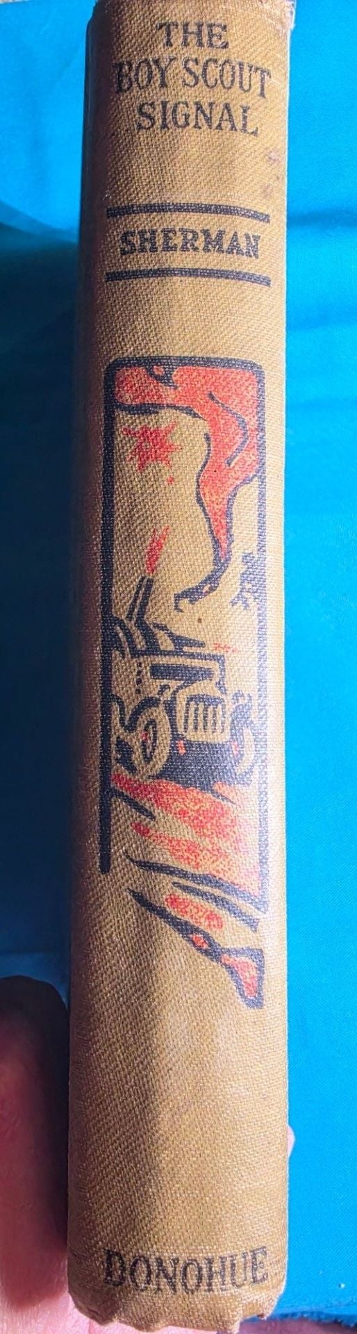 The Boy Scout Signal or The Camp on the Cliff by Capt. V. T. Sherman 1913 7