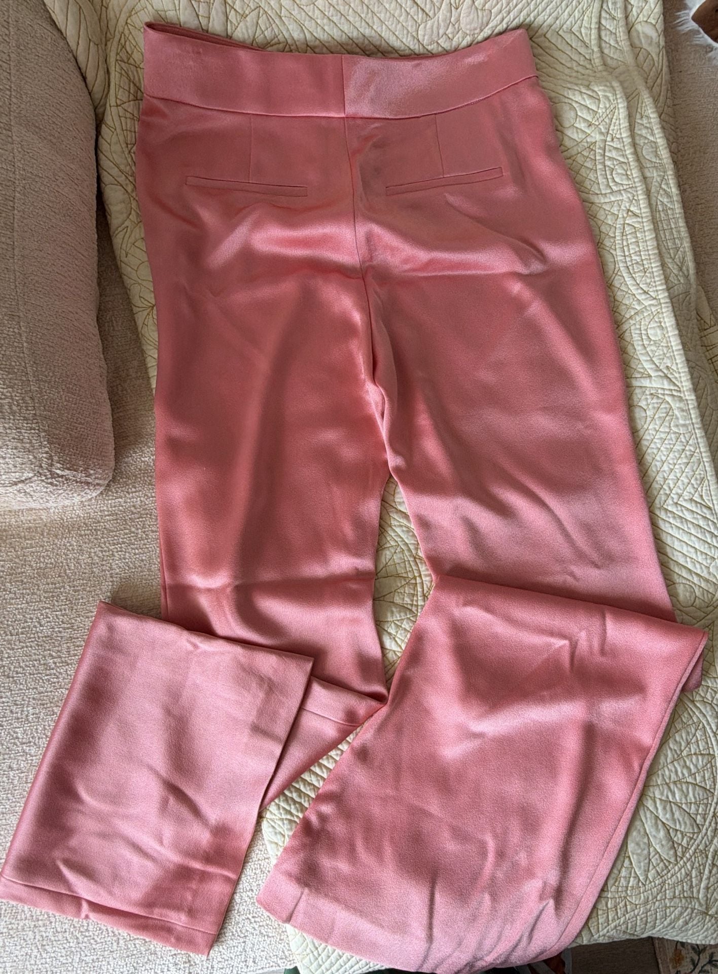Alice + Olivia dusty rose Trousers Size 8 5