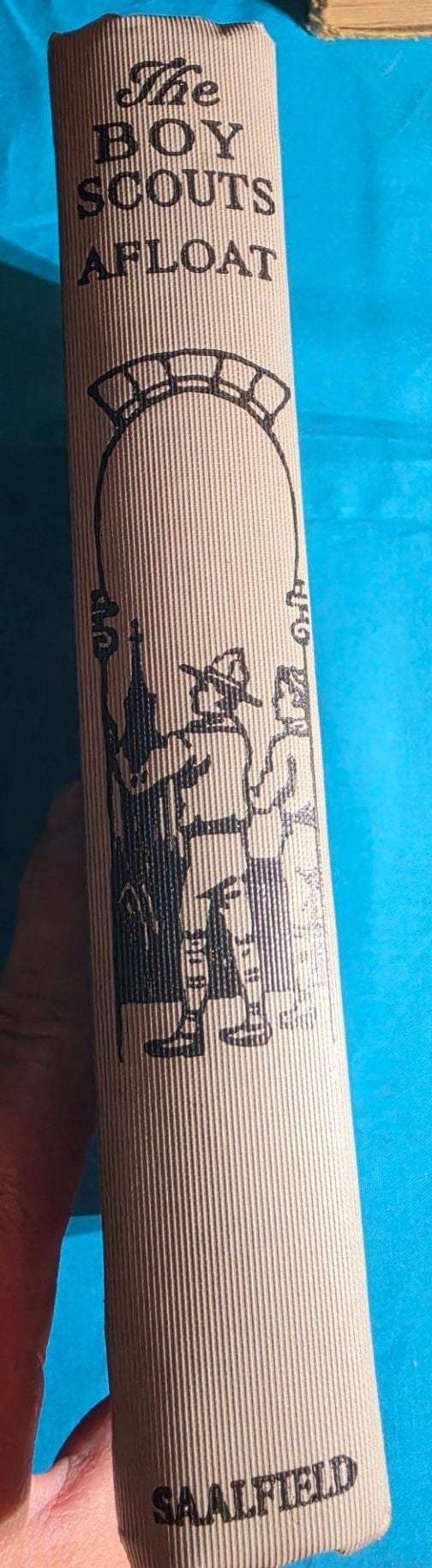 The Boy Scouts Afloat by George Durston Vintage 1921 Hardcover Book 5