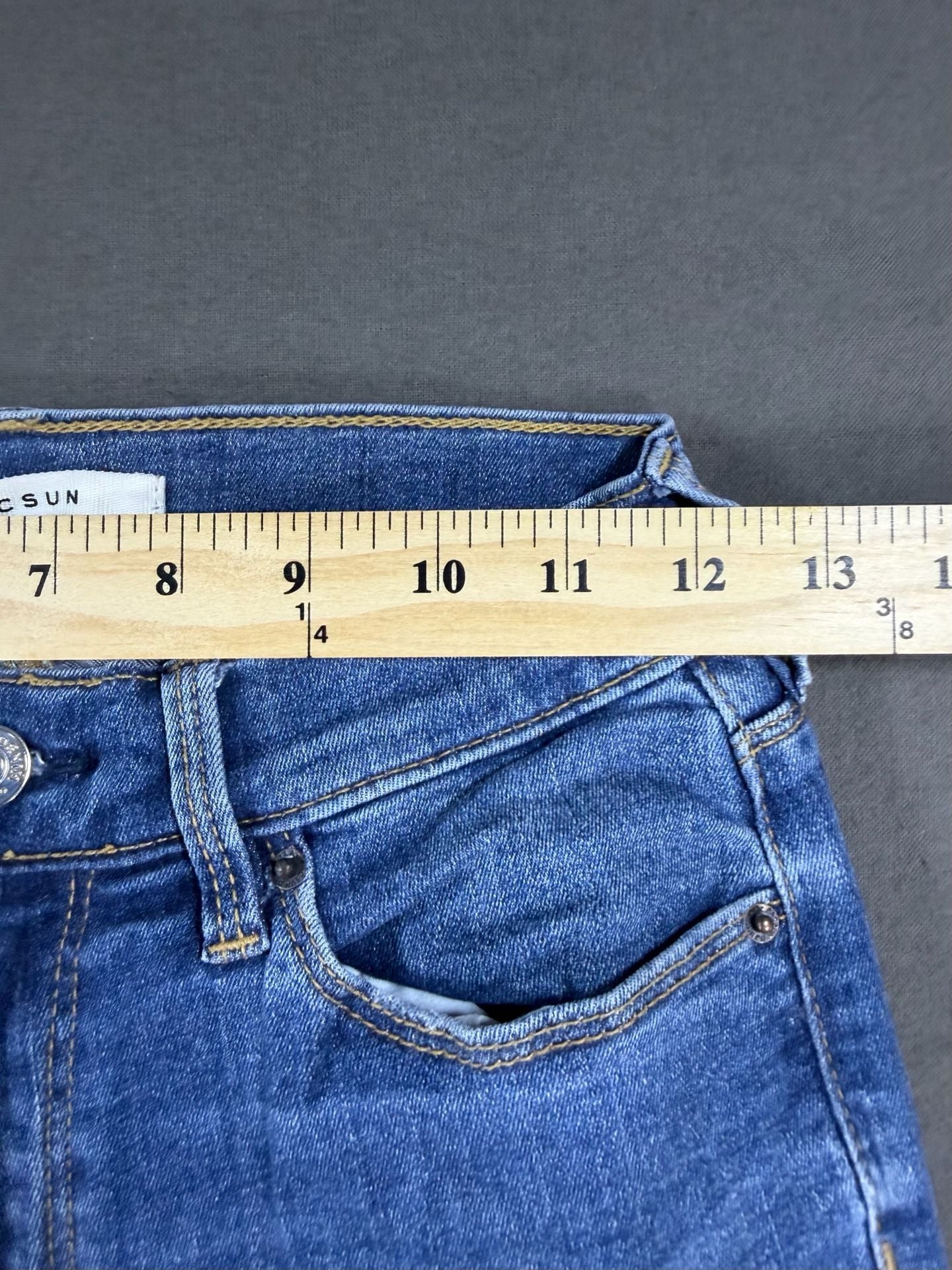 PacSun High Rise Jegging Jeans Size 26 Blue Stretch Skinny Denim 8