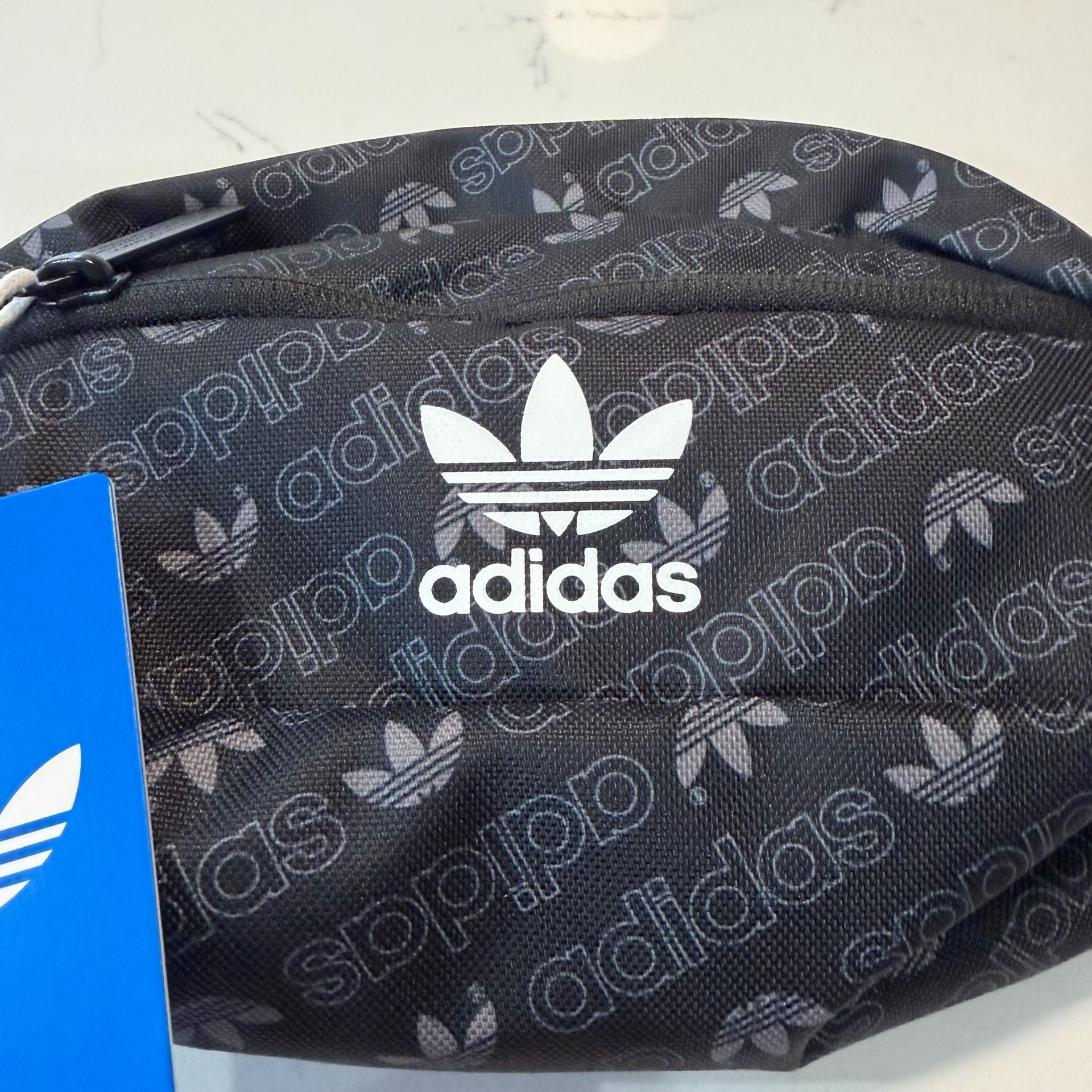 Adidas Originals Monogram Waist Bag Black 3