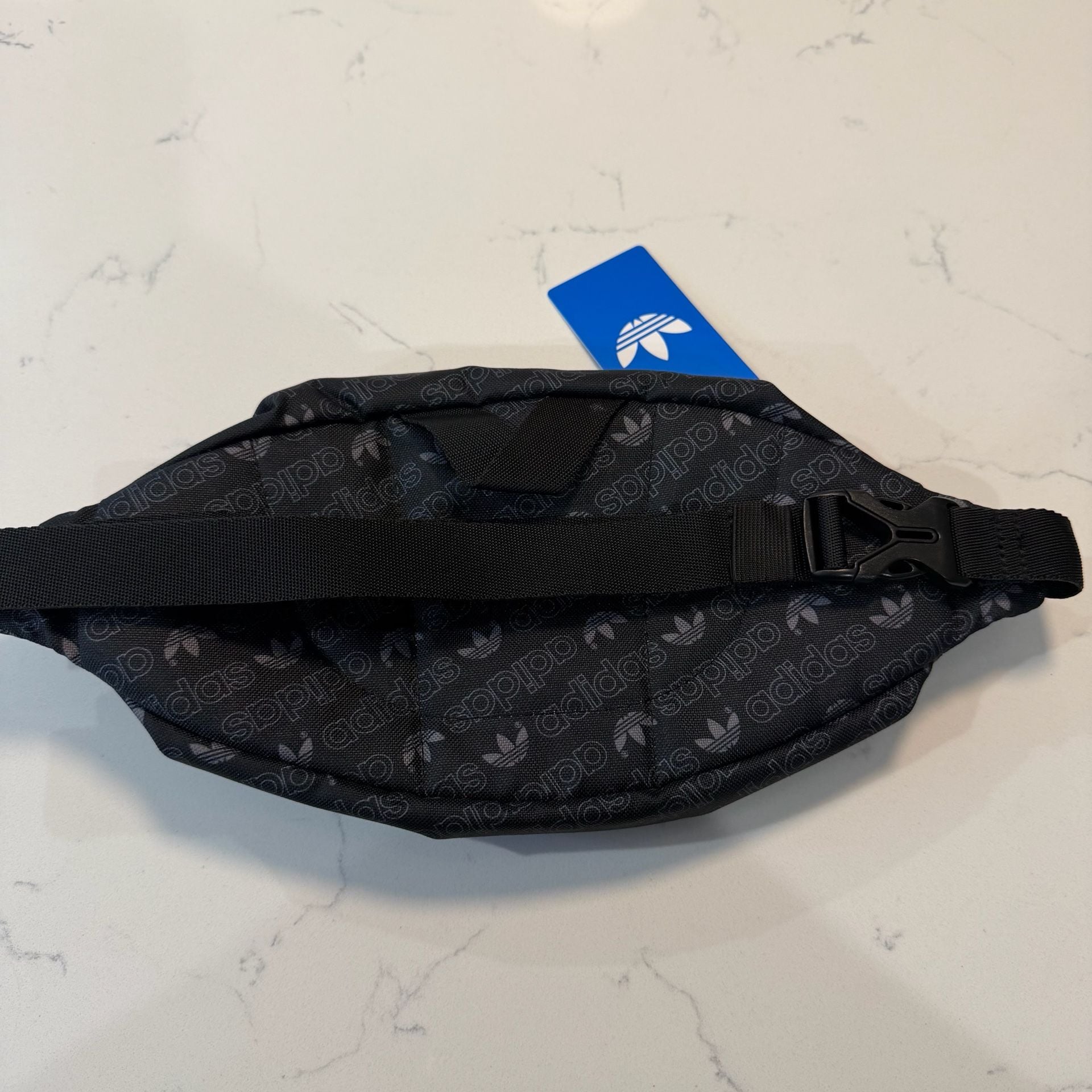 Adidas Originals Monogram Waist Bag Black 5