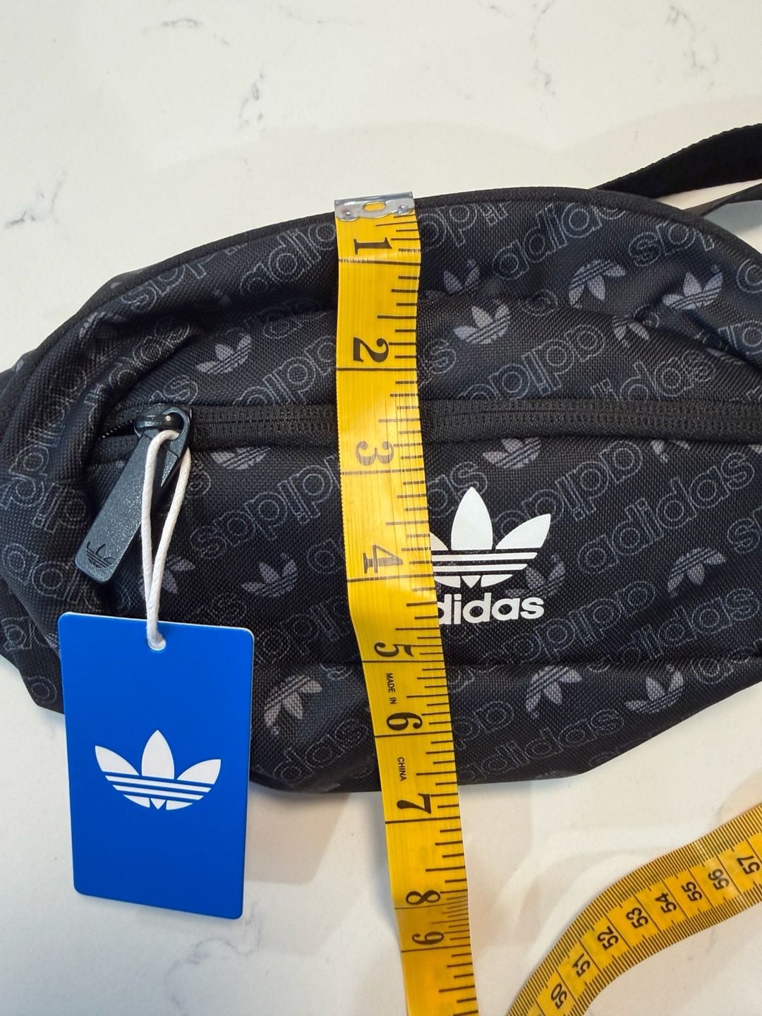 Adidas Originals Monogram Waist Bag Black 7