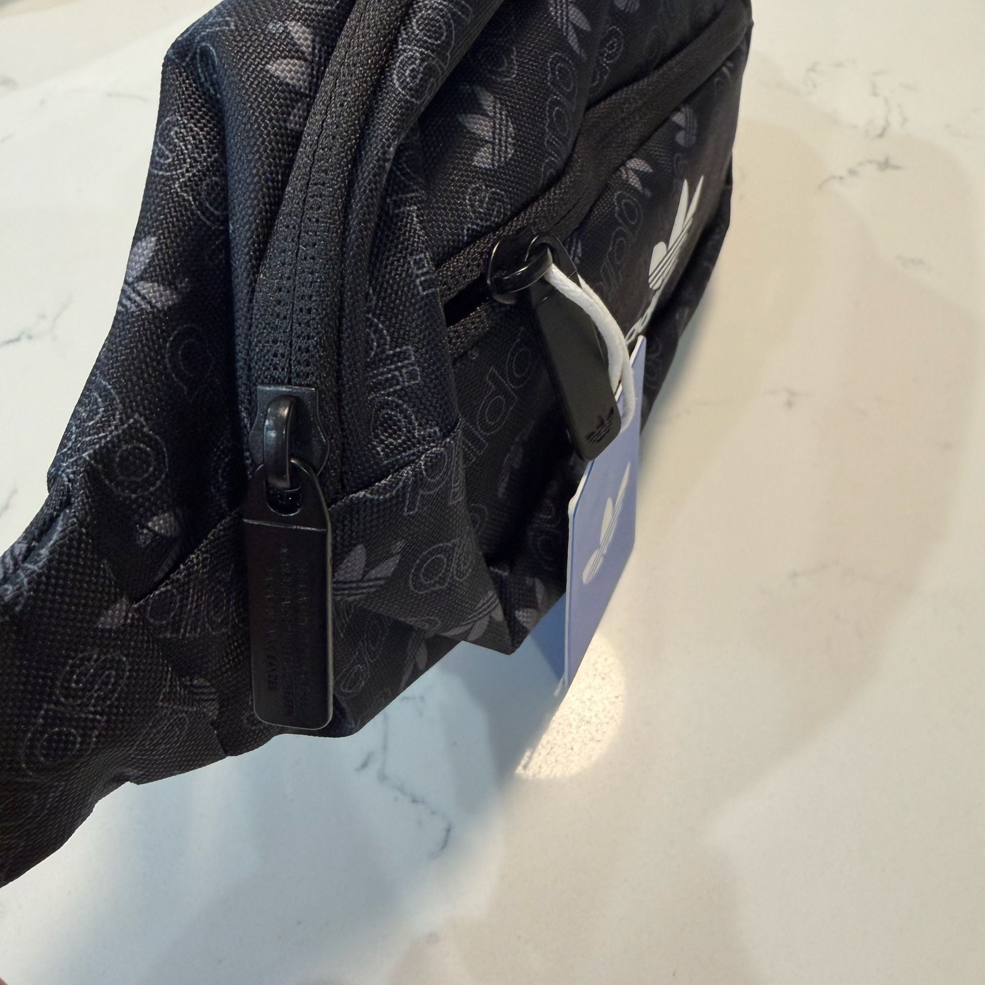 Adidas Originals Monogram Waist Bag Black 8