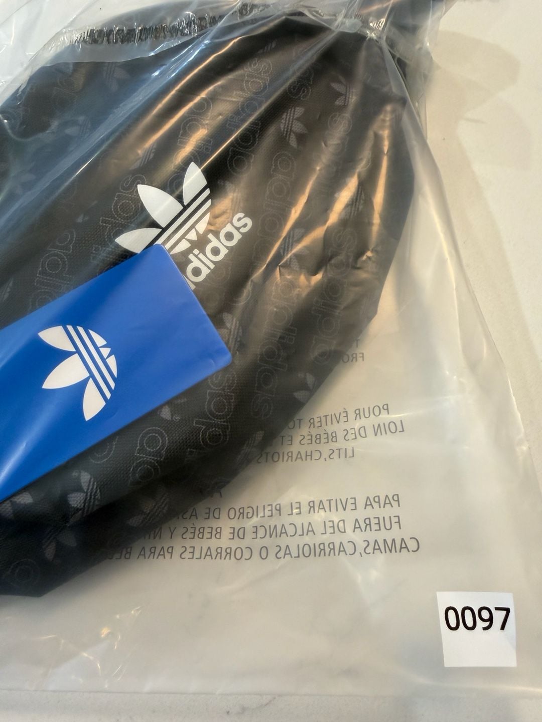 Adidas Originals Monogram Waist Bag Black 9