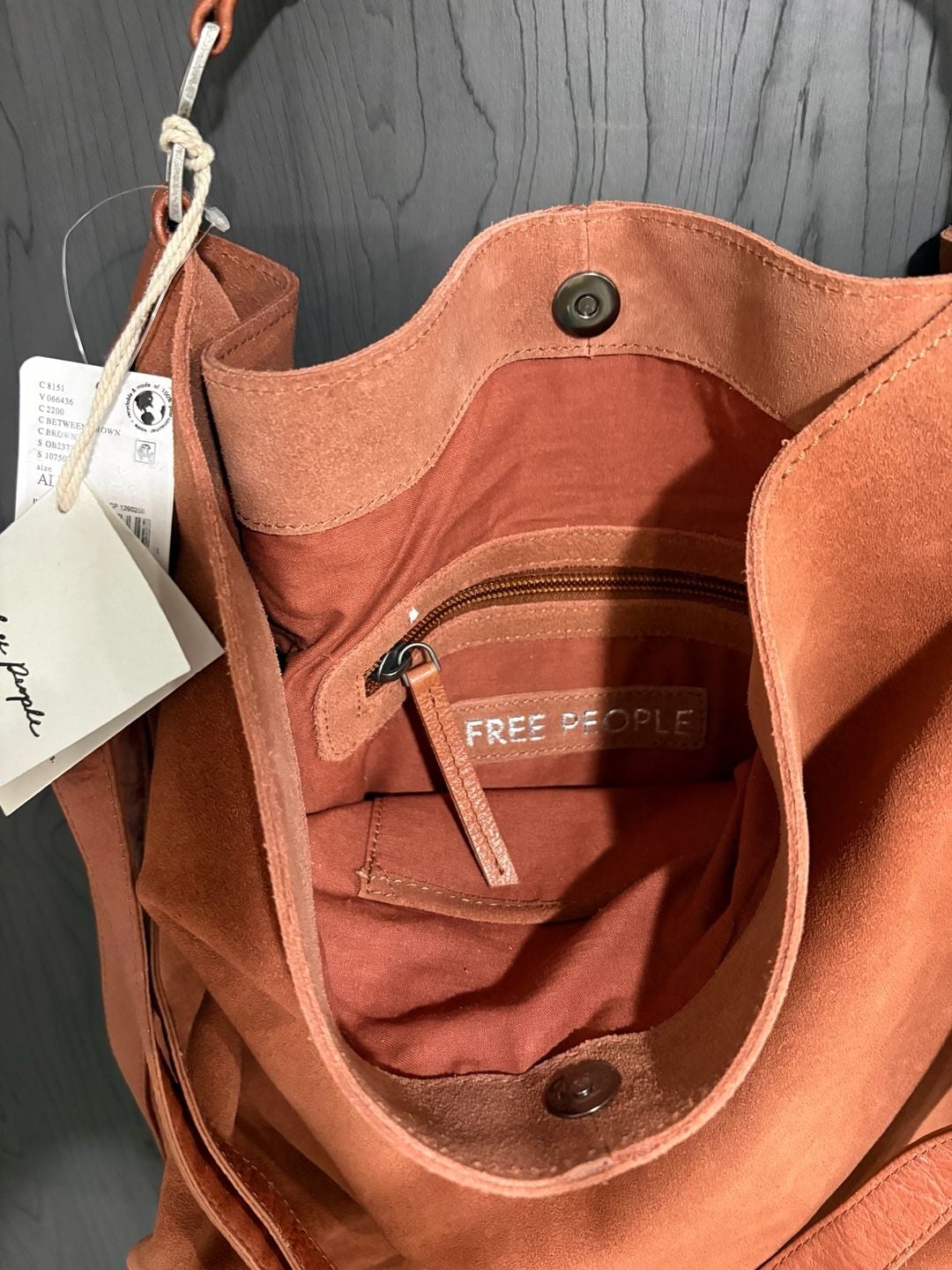 Suzie Suede Slouchy Oversized Tote Bag 5