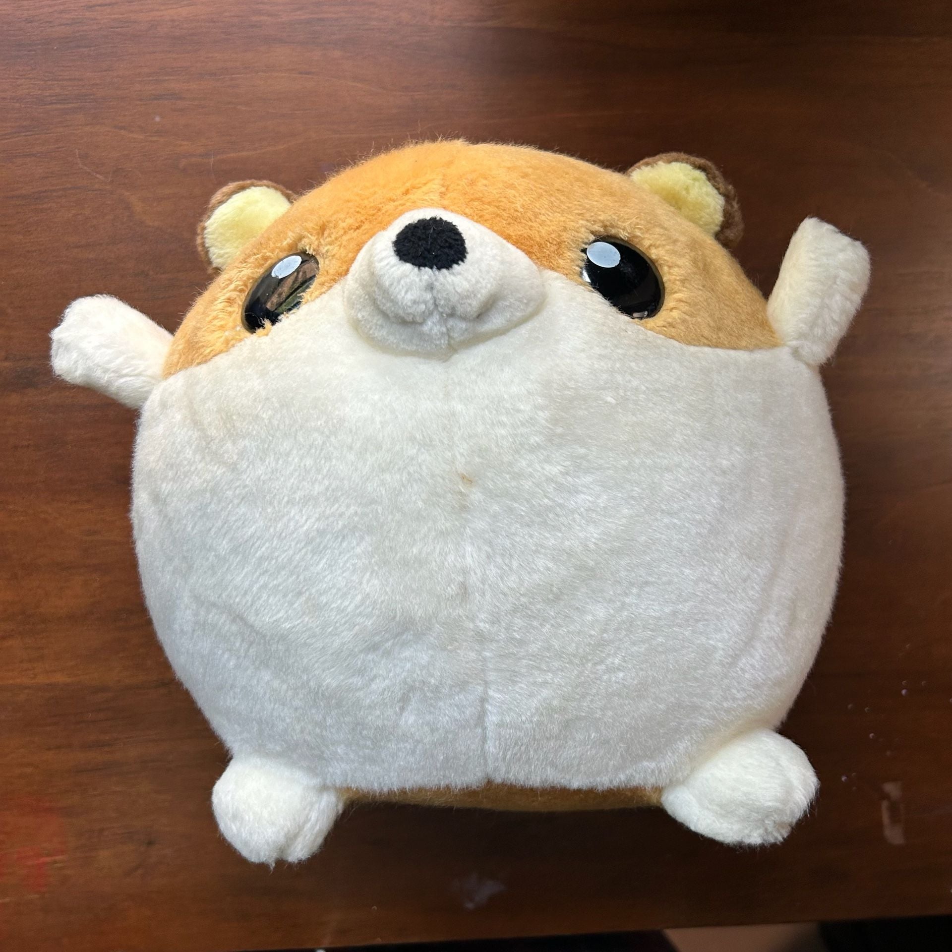 Ham Friends Hamster Plush Round Soft Toy 1