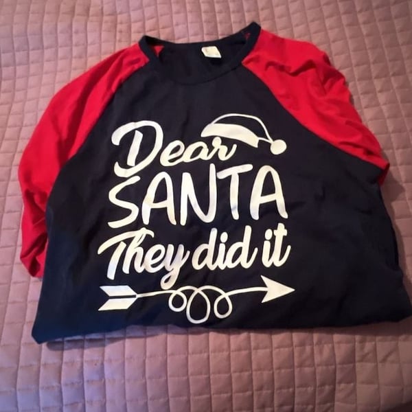 PatPat Dear Santa They Did It Christmas Matching Family Pajamas Men's Set