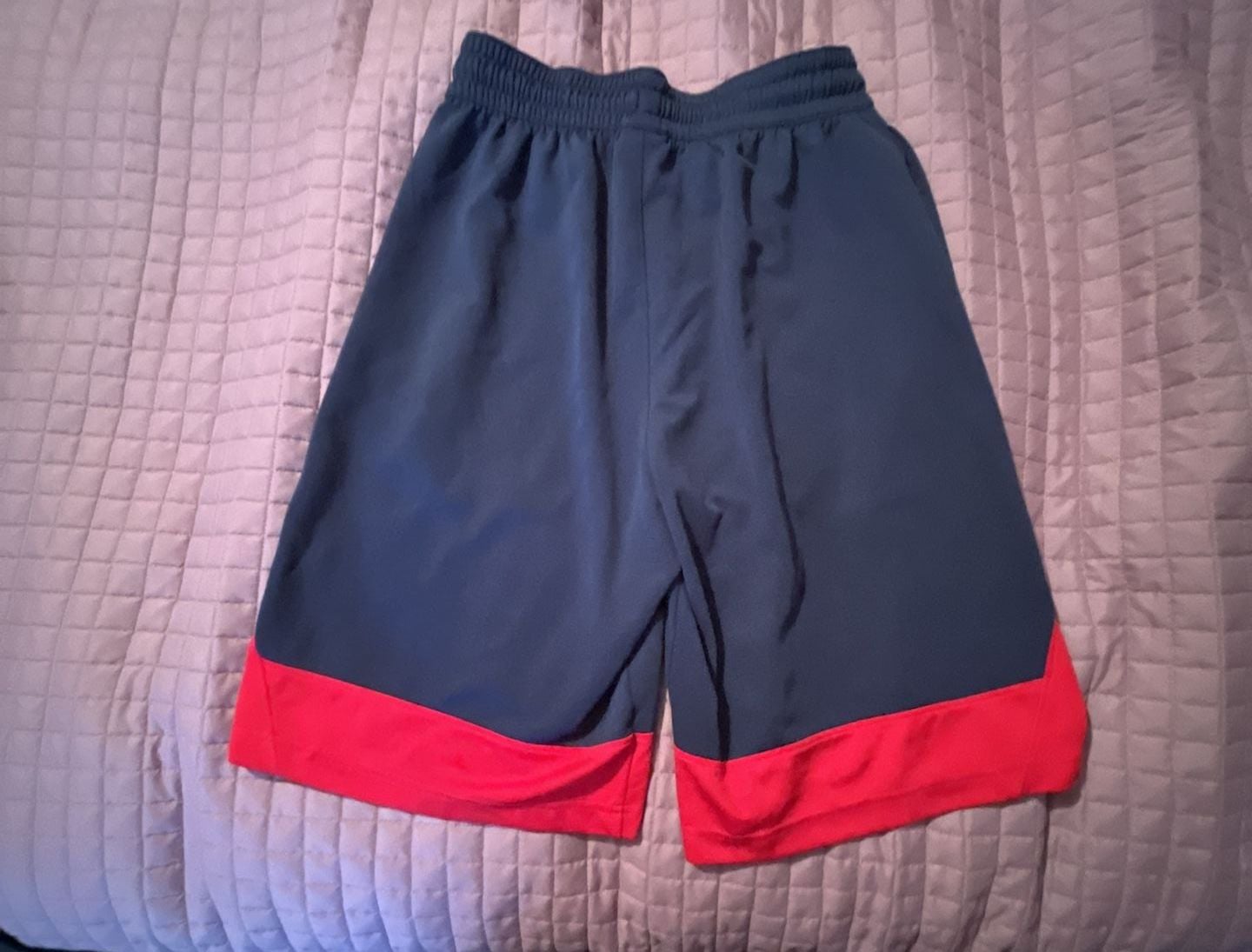 Nike Dri-FIT Navy Blue and Red Athletic Shorts Size S 4