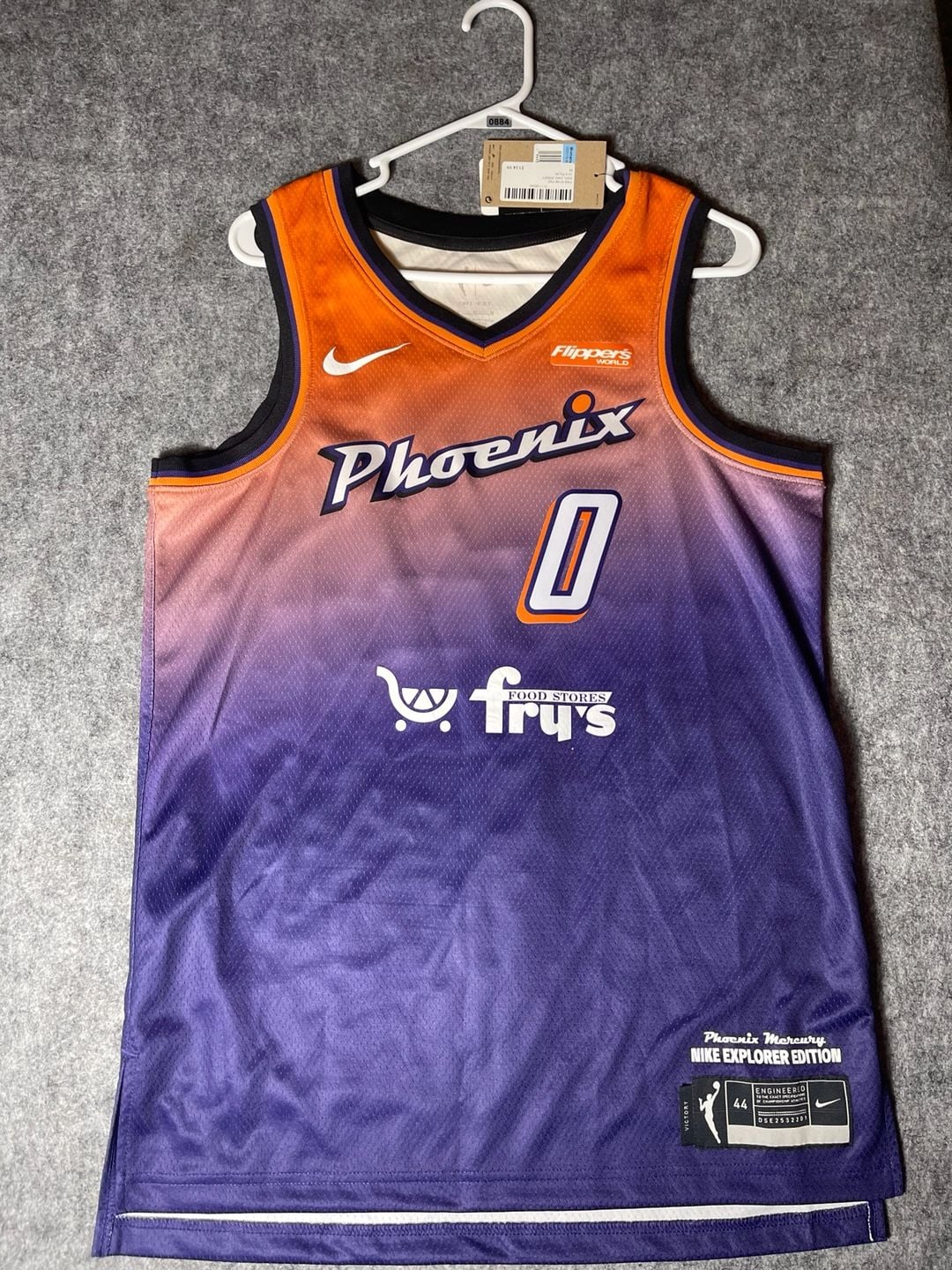 Sabally 0 Phoenix Mercury Explorer Edition Nike Dri-FIT Victory Jersey 44 M 2