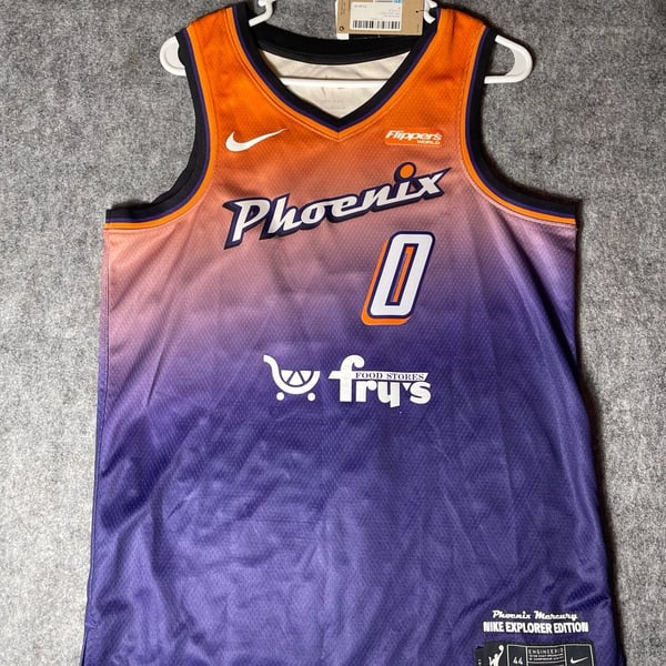 Sabally 0 Phoenix Mercury Explorer Edition Nike Dri-FIT Victory Jersey 44 M