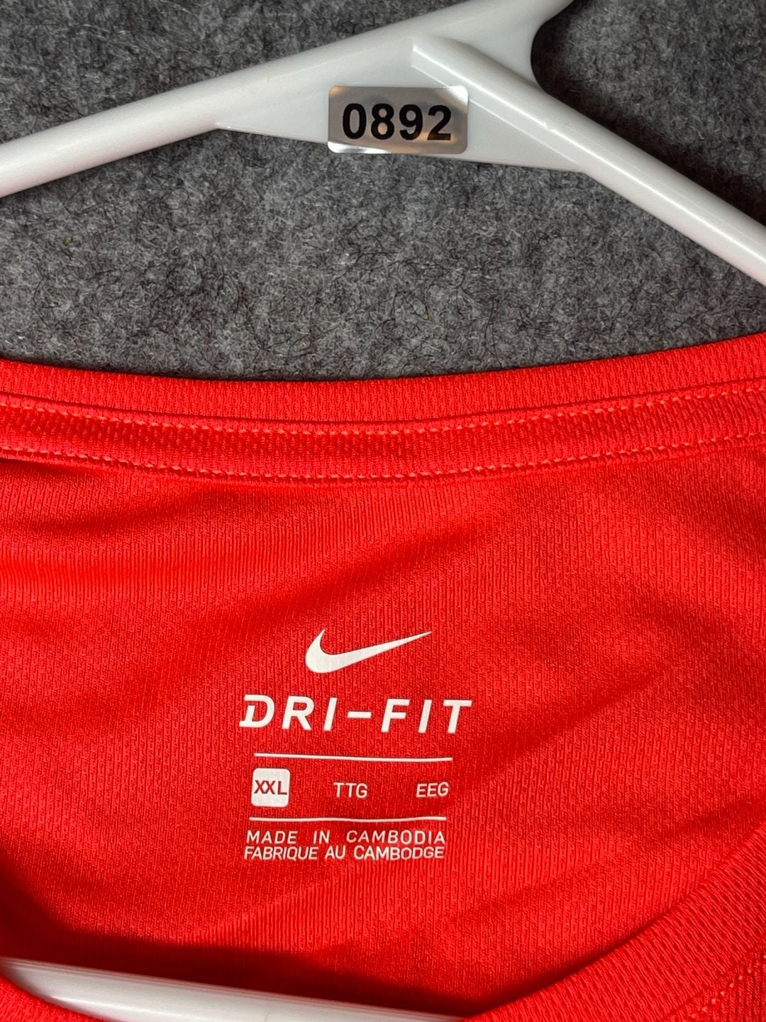 Nike Women's Dri-Fit Coral Athletic Short Sleeve T-Shirt Size XXL 3
