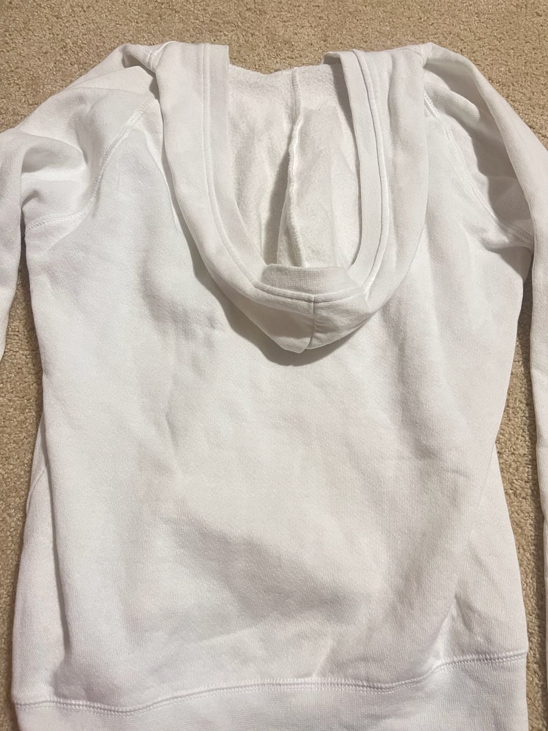 Vintage Oregon Ducks White Hoodie Pullover Sweatshirt 3