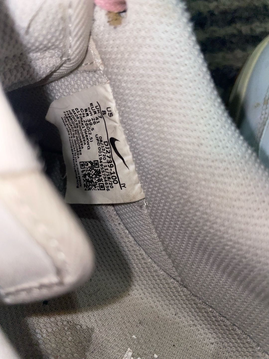 Nike Air Force 1 Low '07 White Pink Gum 5