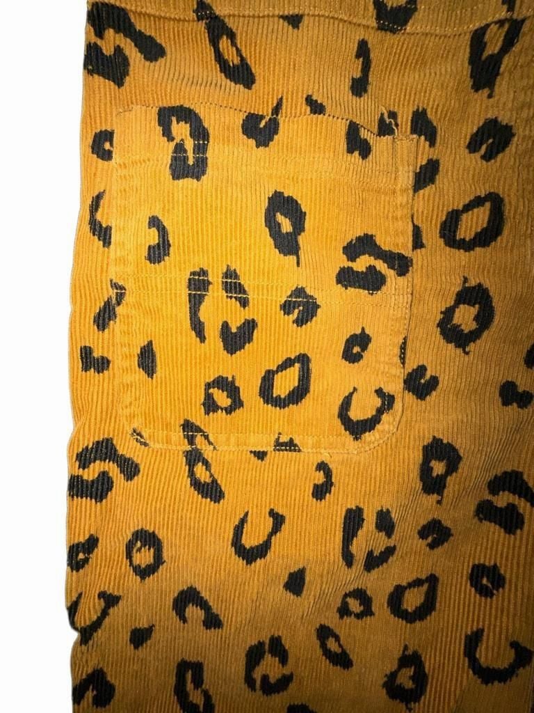 🐆 OBEY Abbott Painter Pants in Leopard Corduroy 🐆  7