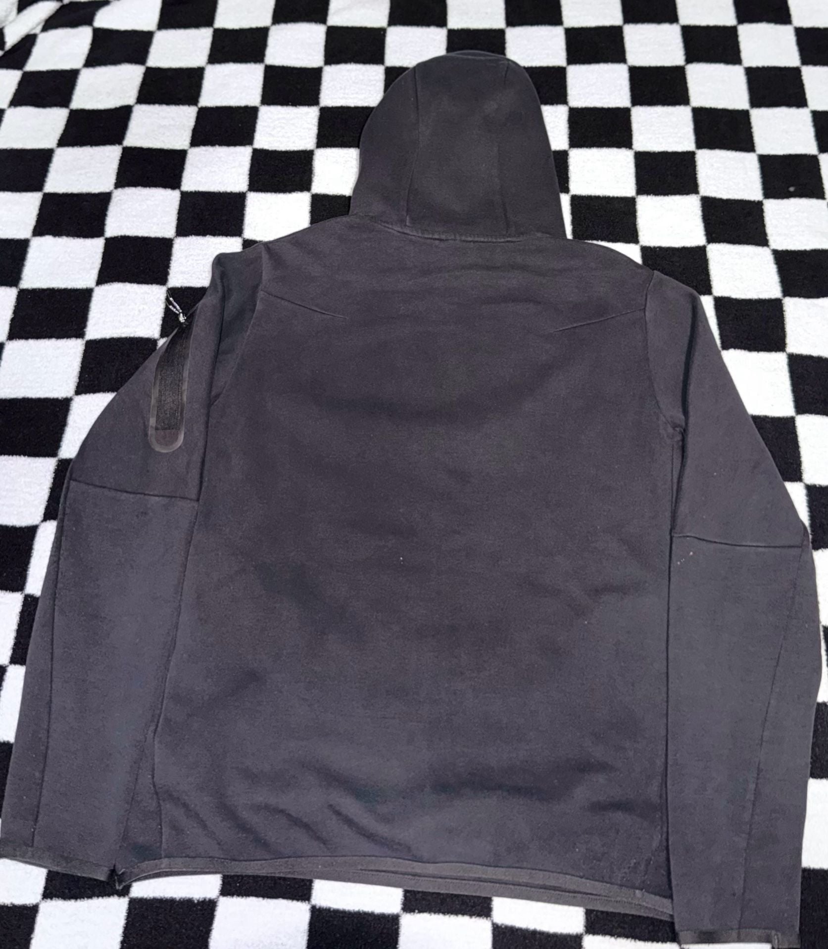 Nike Sportswear Tech Fleece Pullover Hoodie Triple Black 3