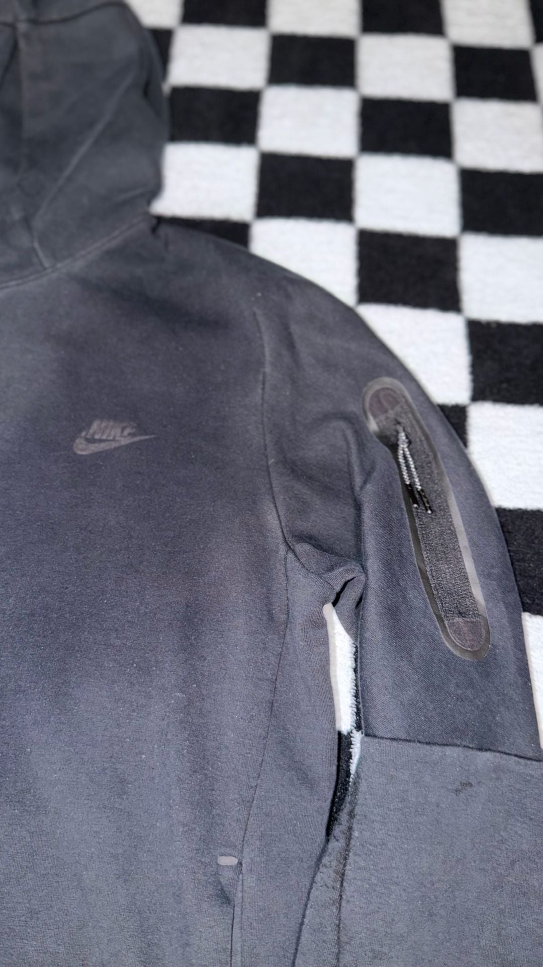 Nike Sportswear Tech Fleece Pullover Hoodie Triple Black 5