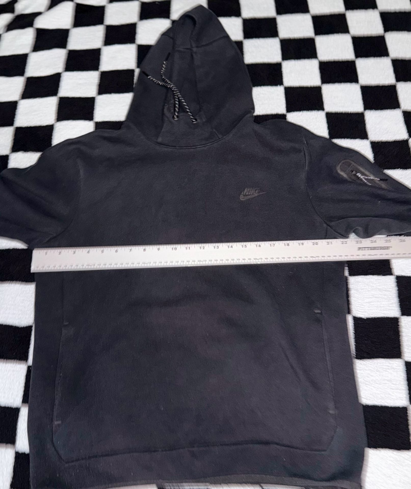 Nike Sportswear Tech Fleece Pullover Hoodie Triple Black 6