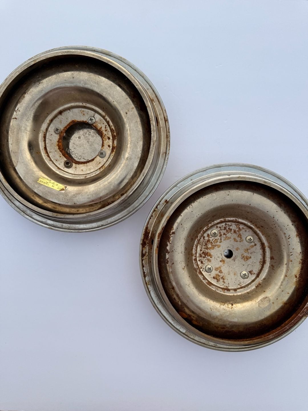 Vintage Chevrolet Corvette Rally Wheel Center Hub Caps - Set of 2 4