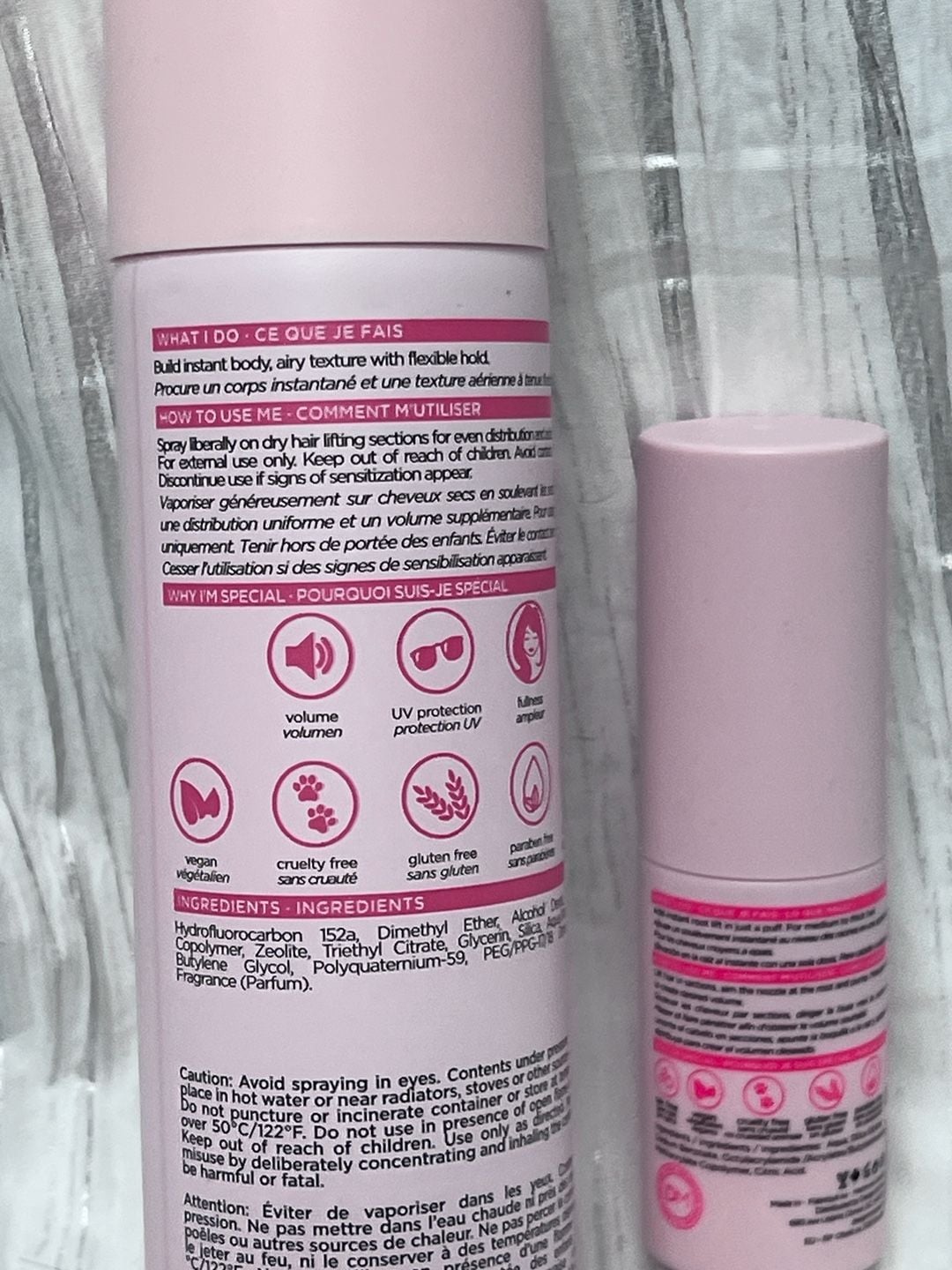 Design.Me Puff.Me Volumizing Dry Texture Spray for Hair 2