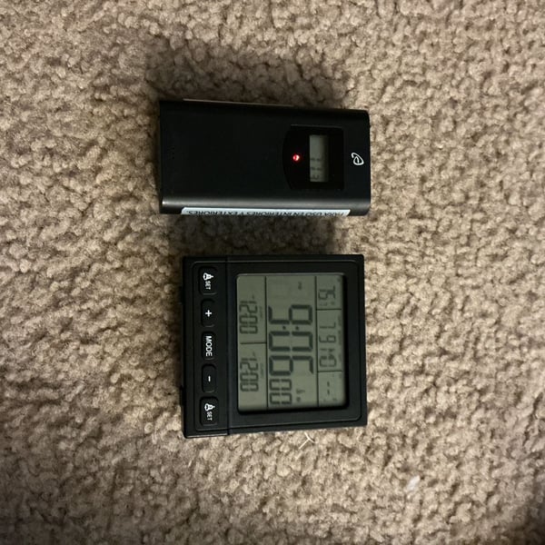 Digital Weather Station Indoor Outdoor Wireless Thermometer and Hygrometer with Remote Sensor