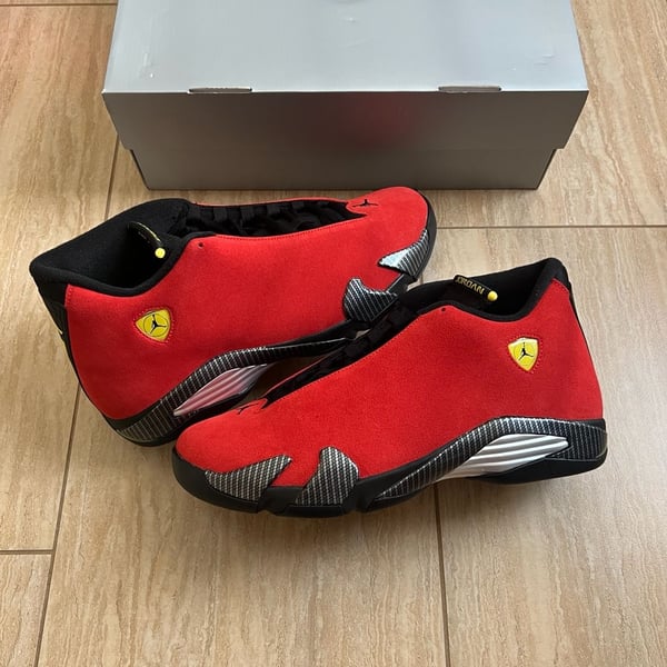 Size 13 - Air Jordan 14 Retro Ferrari (2025)