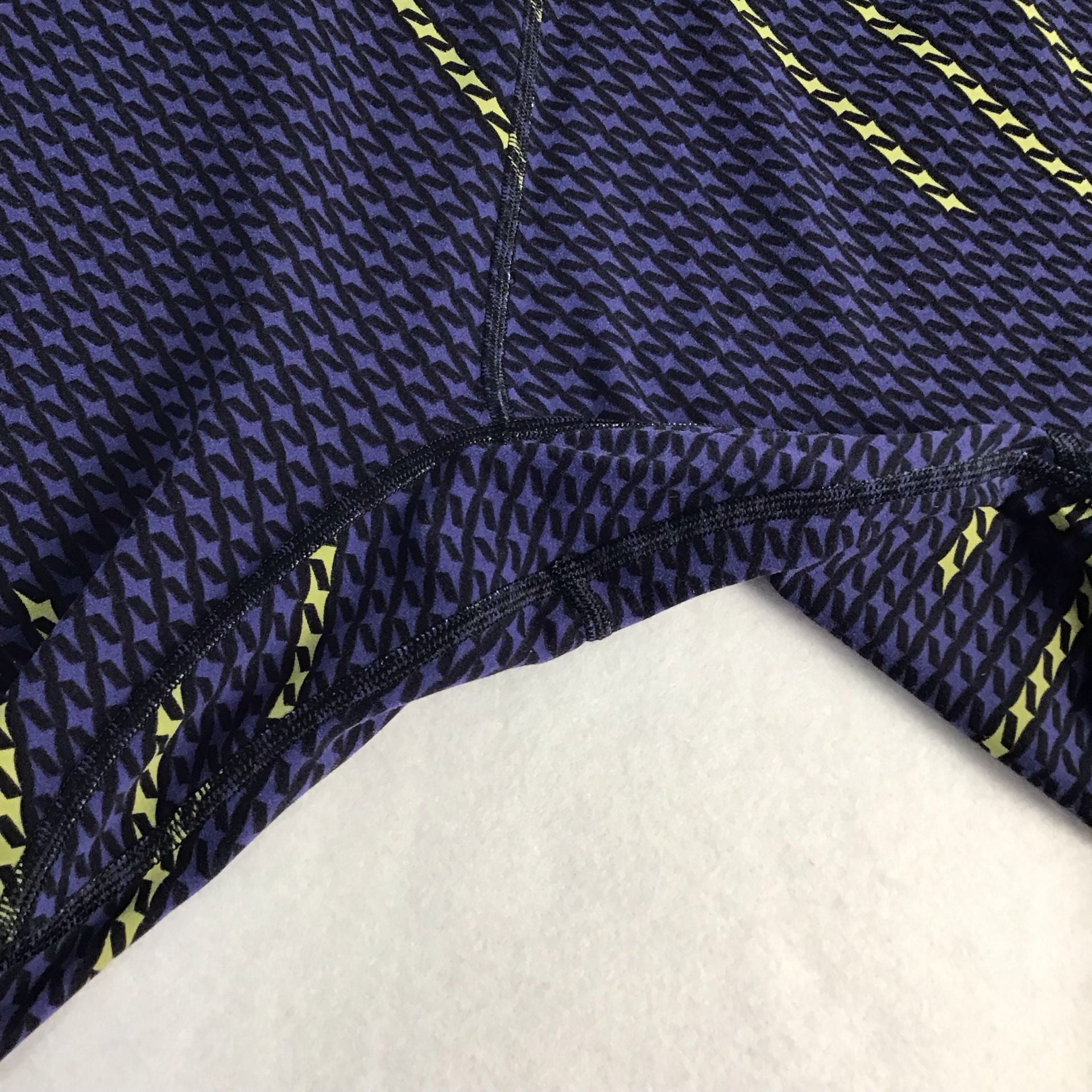 Free People Movement Never Better Graphic Leggings Large Navy Blue Athletic NWOT 13