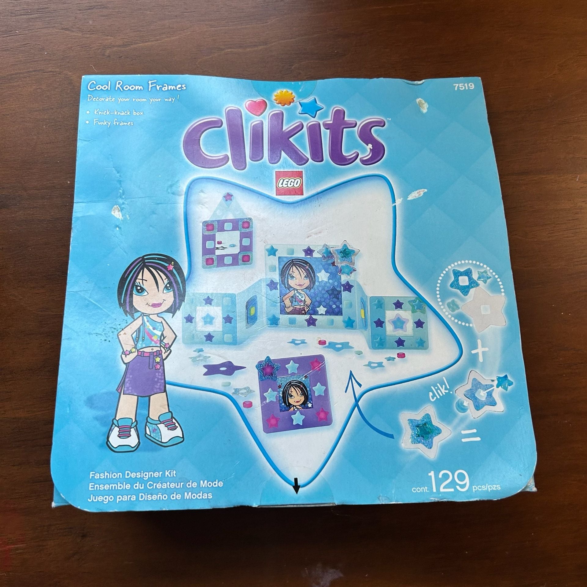 LEGO Clikits Cool Room Frames Fashion Designer Kit Set 7519 1