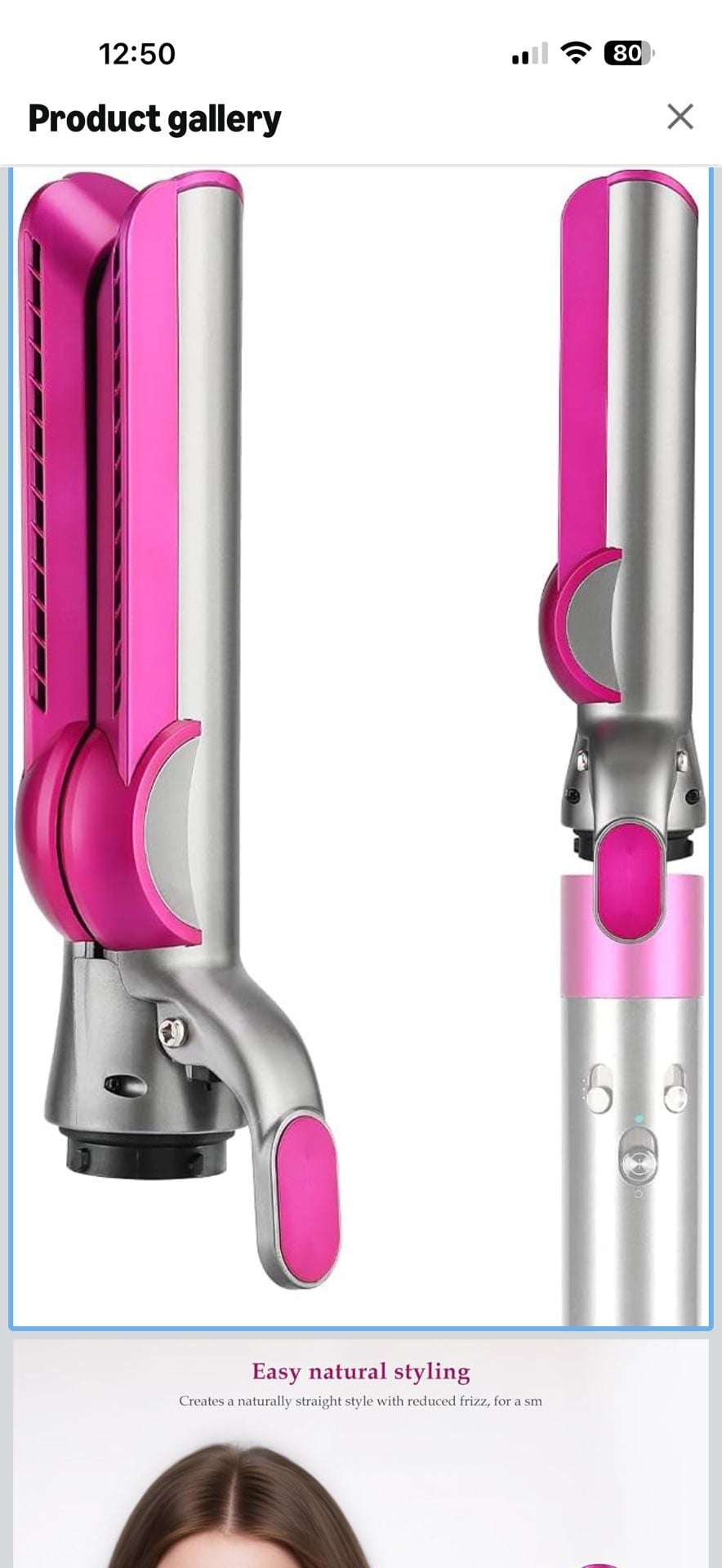 Airflow Straightening and Smoothing Attachment for Dyson Airwrap Styler 3