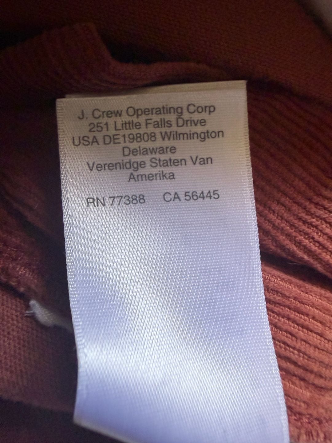 J.Crew 484 Slim-Fit Corduroy Pants Red Men's Size 34x32 8