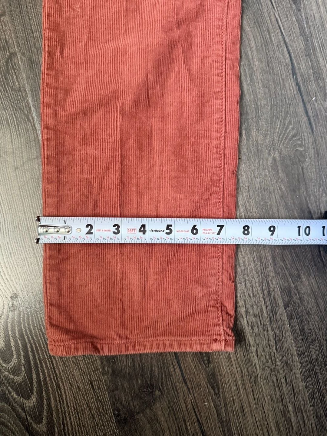 J.Crew 484 Slim-Fit Corduroy Pants Red Men's Size 34x32 4