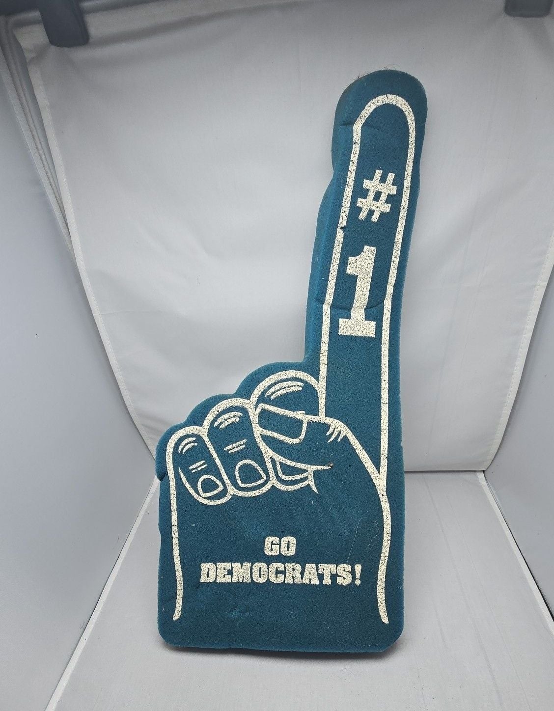 Vintage Toyota and Go Democrats Foam Finger Number 1 2