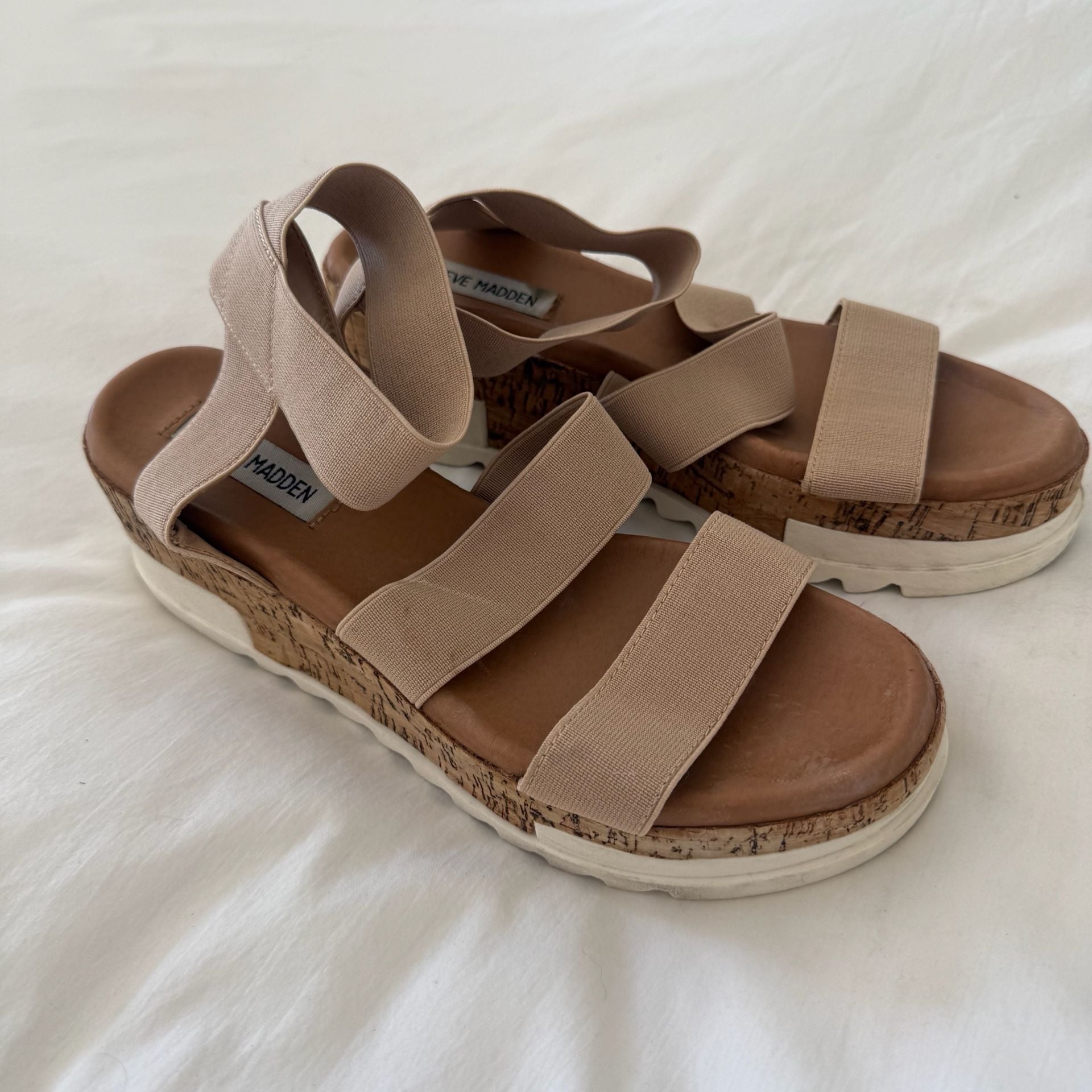 Steve Madden strap platform sandals 4
