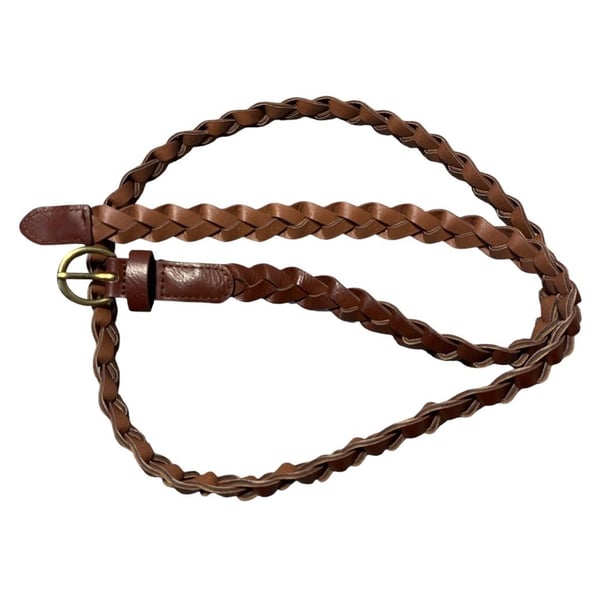 Target Women's Brown Braided Belt Style AAU72 X Large