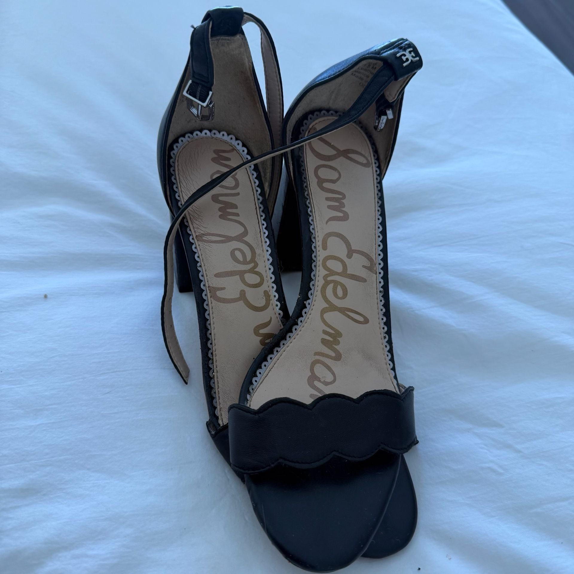 Sam Edelman 2 pairs (Brown Cork & Black Leather) 5