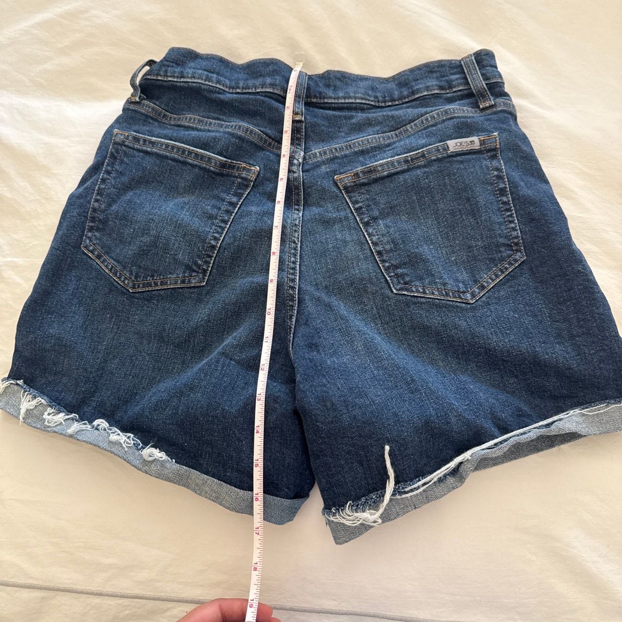 Joe's Jeans Rolled 5 In Short Dark Wash Denim Cutoff Shorts 5